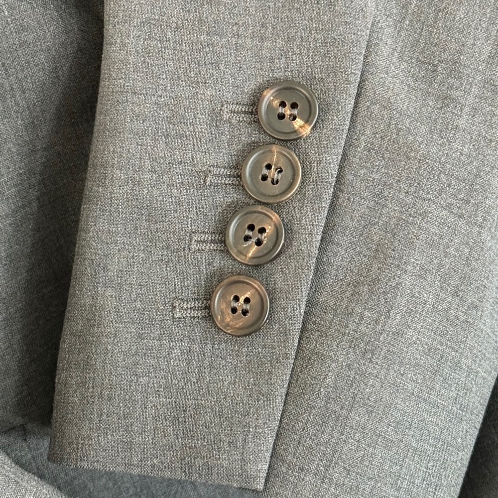 Brunello Cucinelli Monili Bead Grey Blazer - Picture 5 of 11